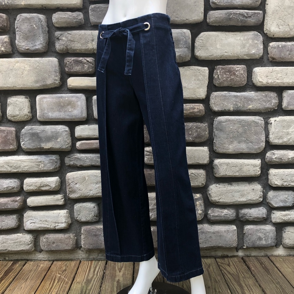 ⭐️HP🧜‍♀️Culotte Jeans NWT Skies Are Blue sz S - Picture 2 of 7